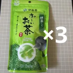 伊藤園 お〜いお茶 抹茶入り緑茶 100g 3袋セットのサムネイル