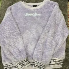 Jenni Love ラベンダーフリースセーター