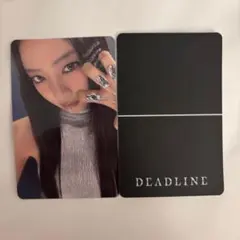 BLACKPINK　DEADLINEジェニ　トレカ