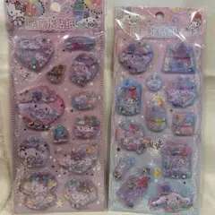 【海外限定正規品】ウォーターインシール サンリオ3種