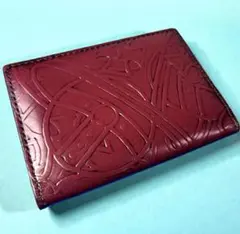 Vivienne Westwood カードケース　名刺入れ オーブ　型押しレザーのサムネイル