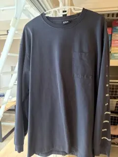 長袖 ポケット付き Tシャツ ネイビー ヘリーハンセンのサムネイル