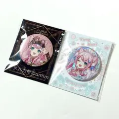 3点セット】 島村卯月 缶バッジ フォトカード シンデレラガールズ