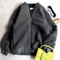 人気 バンヤードストーム スライバーブルゾン ジップアップ 軽アウター グレー