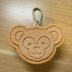 ダッフィー シリコンキーホルダー カラビナ付き