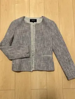 コムサイズム　ツイードジャケット