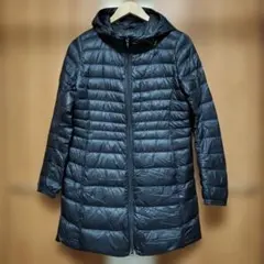 美品 ユニクロ ダウンコート レディース M ブラック系