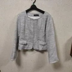 Artemarvel ノーカラージャケット グレー系