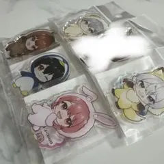 カラフルピーチ　ミニキャラ　アクリルスタンド　 セット　東武動物公園　コラボ