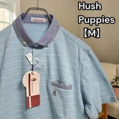 新品★ハッシュパピー【Hush Puppies】半袖ポロシャツ 犬 刺繍 Mのサムネイル