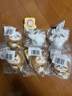 動物キャラクターぬいぐるみ・マスコット6個セット