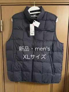ユニクロ　パフテックベスト　2025年モデル　ブラック　XLサイズ　新品