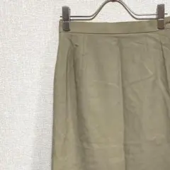 cacharel ロングスカート タイト 毛100％ 無地 シンプル 裏地付きのサムネイル