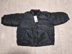 b.ROOM ブラック 中綿コート サイズ100