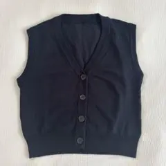 AND SEARCH アンドサーチ ニットベスト ネイビー