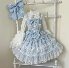 コスプレ　ドレス　 lolita オリジナル 洋服 ロリータ ワンピース