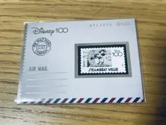 美品　希少【250枚限定】蒸気船ウィリー カード 切手 ディズニー