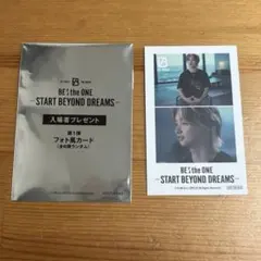 BE:FIRST 映画特典 フォト風カード JUNON ジュノン