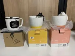 デコレ製の猫デザインと東京クリスマスマーケットマグカップセット