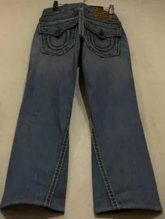 トゥルーレリジョン JOEY SUPERT デニムパンツ インディゴ 米国製