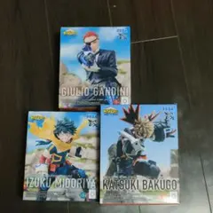 僕のヒーローアカデミア 緑谷出久 ジュリオ・ガンディーニ 爆豪勝己 フィギュア