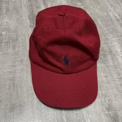 美品　Polo Ralph Lauren 赤 ボルドー　キャップ