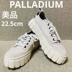 ❣️美品22.5cm 仏老舗フットウェアブランドPALLADIUM厚底スニーカーのサムネイル