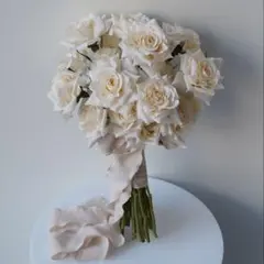 ウェディング ♡ クラッチブーケ アーティフィシャルフラワー 海外風♡