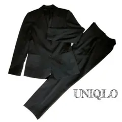 UNIQLO ブラックパンツスーツ 試着のみ