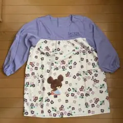 くまのがっこう　スモック エプロン　学研