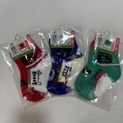 鉄下 新幹線 靴下 3足セット 12〜16cm はやぶさ こまち かがやき