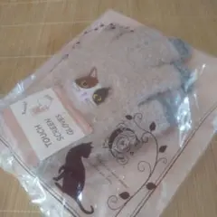 猫デザイン スマホ手袋