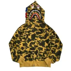 A BATHING APE風 シャークパーカー カモフラージュ