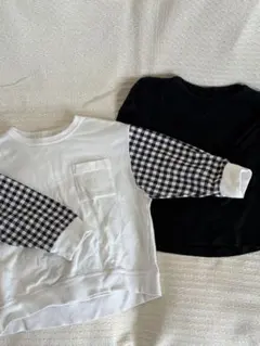 GU キッズ 長袖 トップス 2장 세트