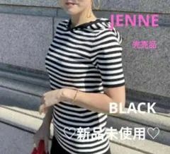 JENNE 半袖ボーダーパーカーのサムネイル