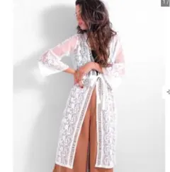 再入荷ワンピ風カーディガン