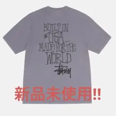 STUSSY BUILT IN USA TEE PIGMENT DYED