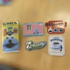 ⑤ PUPPET SUNSUN キラキラダイカットステッカー