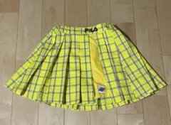【希少】Girls² × FILA × TEG TEG コラボ チェックスカパン