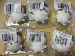 ハチワレだらけくじ　Ｅ賞 てくてく全身ぬいぐるみバッジ　いつもの姿　6個