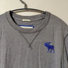 Abercrombie & Fitch 長袖シャツ　XL グレーのサムネイル