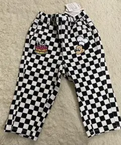 リトシー シェフミッキー　チェック　パンツ　90