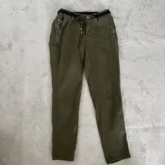 Moname カジュアルパンツ オリーブ　Sサイズのサムネイル