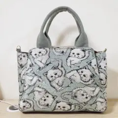 ハンドメイド 3roomsバッグ フランシュリッペ つかまえちゃったねこ