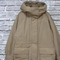 ユニクロ ダウンジャケット ベージュ レディース S 1014