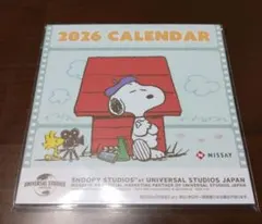 2026年 スヌーピー 卓上カレンダー