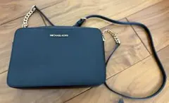 MICHAEL KORS ブラックショルダーバッグ