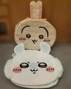 ちいかわ おかおBIGボストンバッグ　 うさぎ モモンガ ハチワレ