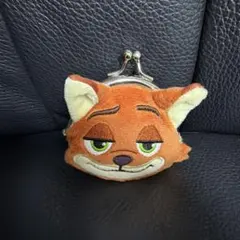 【新品・タグ付き】ディズニー ズートピア ニック がま口 ポーチ　コインケース