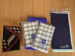 KENZO Mr. Junko ハンカチ 4枚セット　メンズ　未使用　新品
